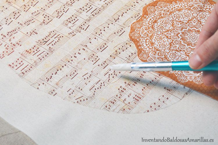 decorar con papel de arroz