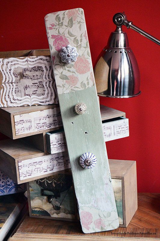 decorar con papel y pintura