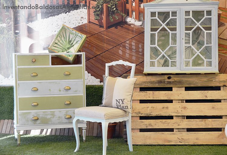 decorar en verde y azuk