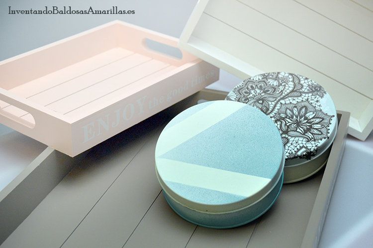decorar latas
