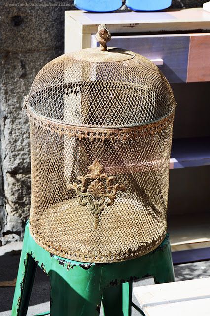 Decoración con objetos de metal