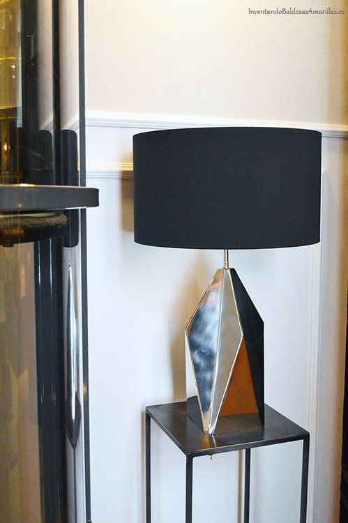 lampara metal negra 1