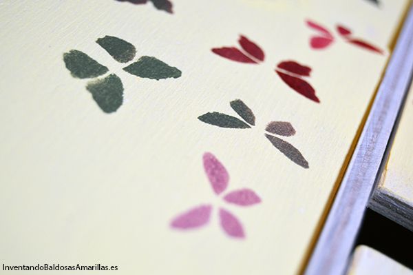 Decorar con plantillas o stencil DIY stencil madera