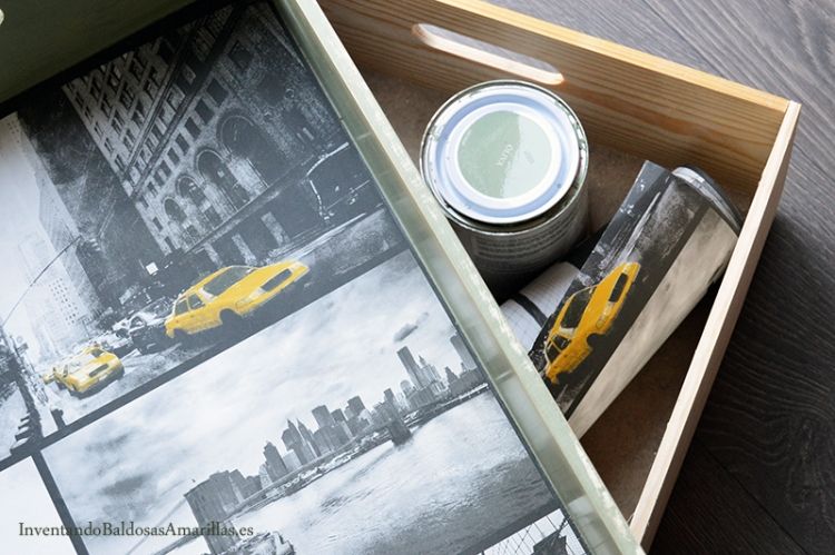 materiales para decorar cajones