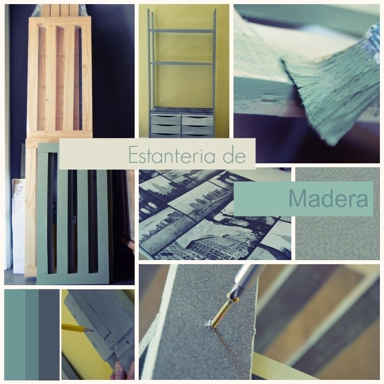 montar una estanteria de madera