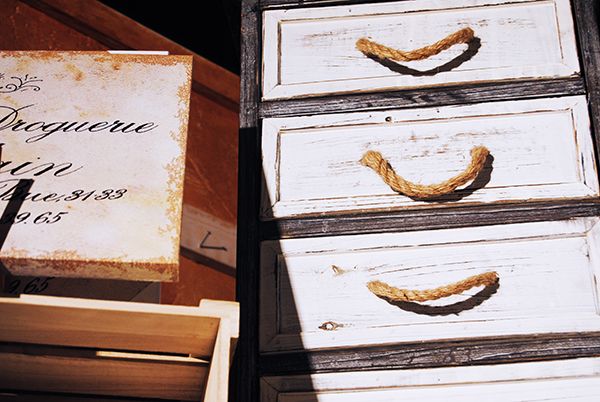 Muebles de cajones vintage