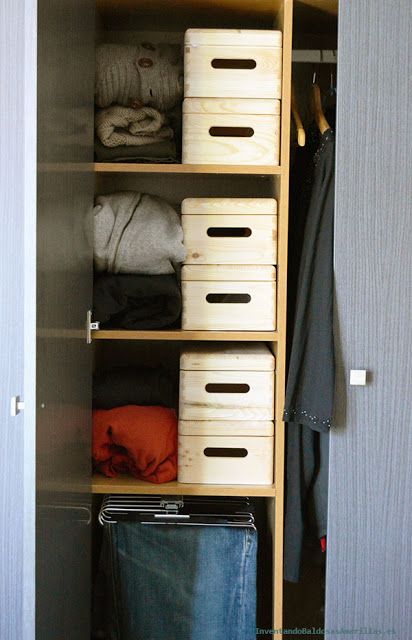 Ordenación en el armario