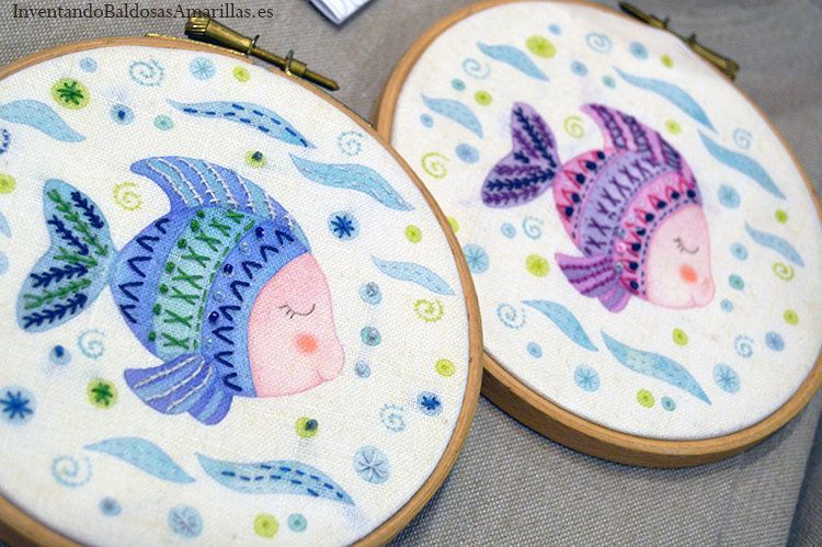peces tela