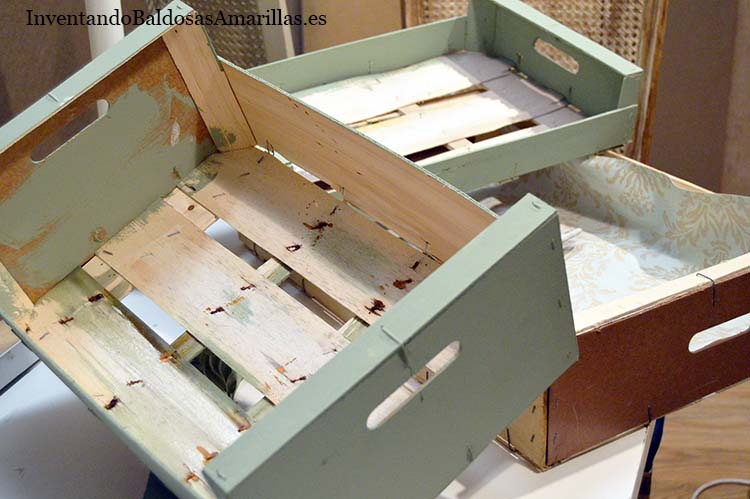 reciclar cajas frutas