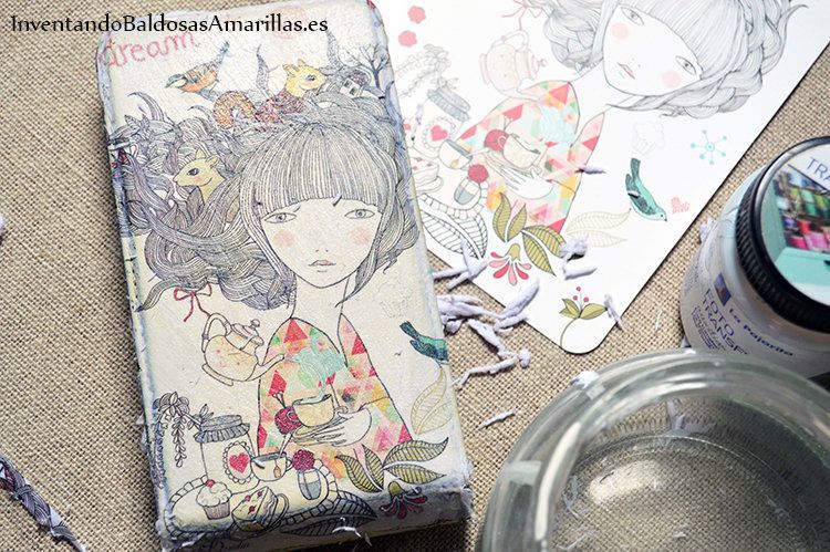 renovar carcasa movil ilustracion lady desidia