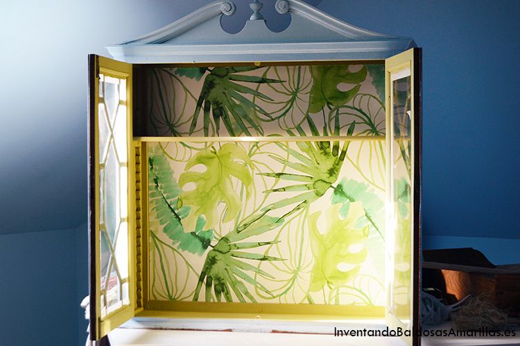 vitrina decorada
