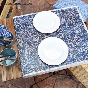 TALLER PRESENCIAL Decoupage + transfer para decorar tus muebles con papel