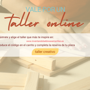 Vale regalo taller online en directo
