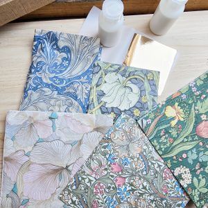 Kit dorado + decoupage